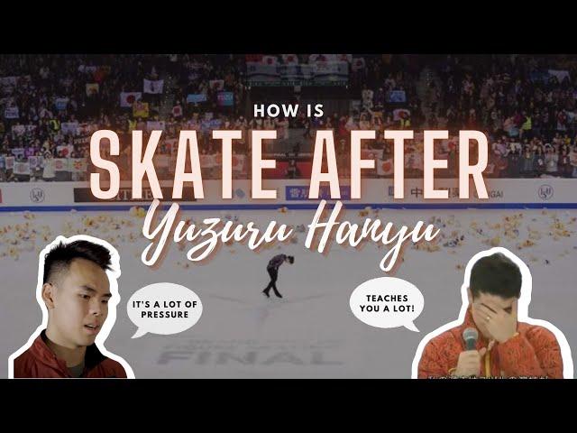 when you have to skate after Yuzuru Hanyu (羽生結弦)