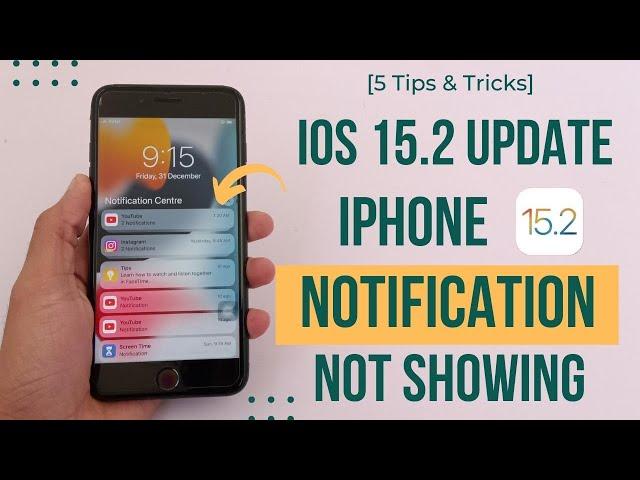 Fix iPhone Notifications Not Showing On iOS 16/17 [FIXED]