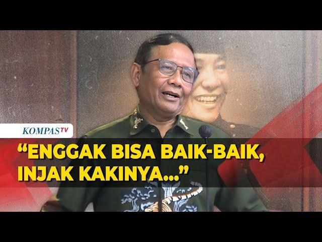 Mahfud MD Sebut Ciri-Ciri Pemerintah Otoriter Sudah Tampak: Eksekutifnya Intervensi