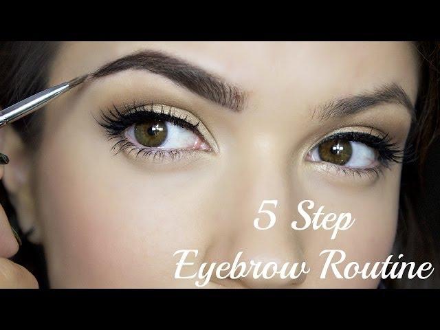 Eyebrow Routine | 5 Steps | TheMakeupChair