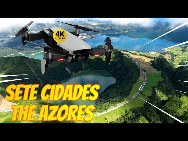 Drone Images from Sete Cidades, The Azores