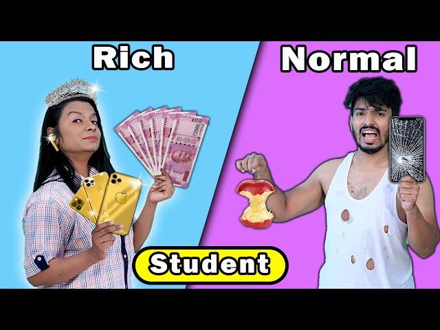 Rich Vs Normal Students At School  | Hungry Birds