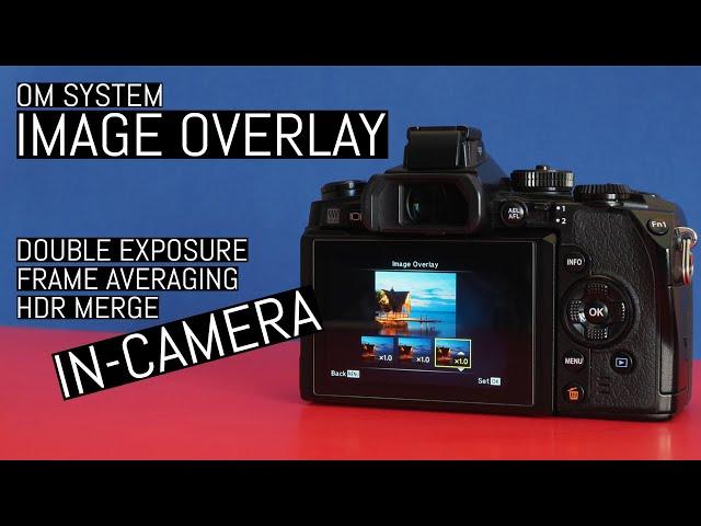 OM System Image Overlay and In-Camera RAW Processing – Olympus  Image Overlay