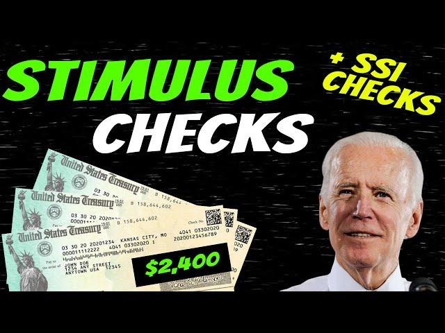 Second Stimulus Check Update | $2400 Stimulus | SSI SSDI | Stimulus Package & Bidens Plan - Nov 9th