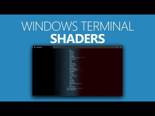 Exploring How to Write Custom Pixel Shaders for the Windows Terminal