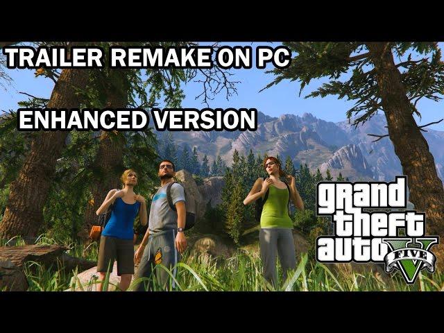 Grand Theft Auto V Trailer Remake