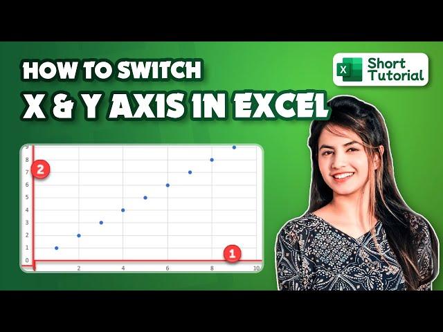 How to switch x and y axis in excel 2024 | Initial Solution