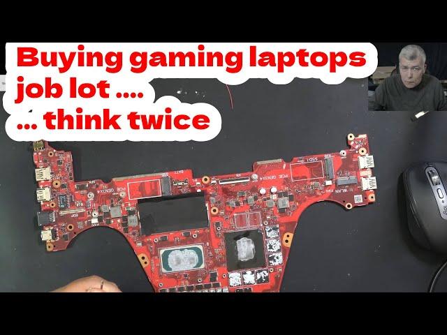 Asus TUF F15 motherboard repair - A proper tough job