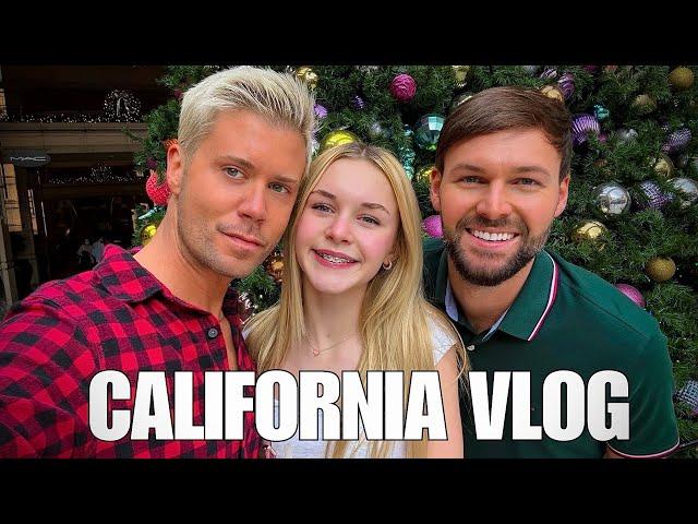 CALIFORNIA VACATION VLOG! Disney, Universal Studios, Holidays, Family Time, Wicked, Shopping & More!