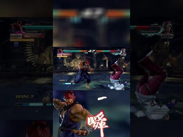 Tekken 7  akuma (LPNOW) vs Steve