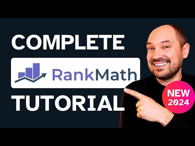 Rank Math SEO Plugin Tutorial 2024 | WordPress SEO tutorial For Beginners