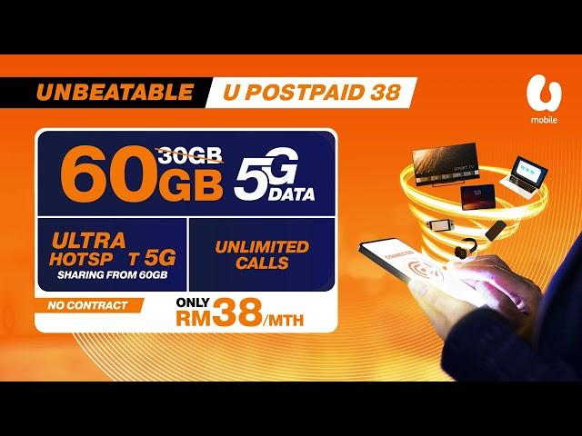 2X More 5G High-Speed Data | U Postpaid 38