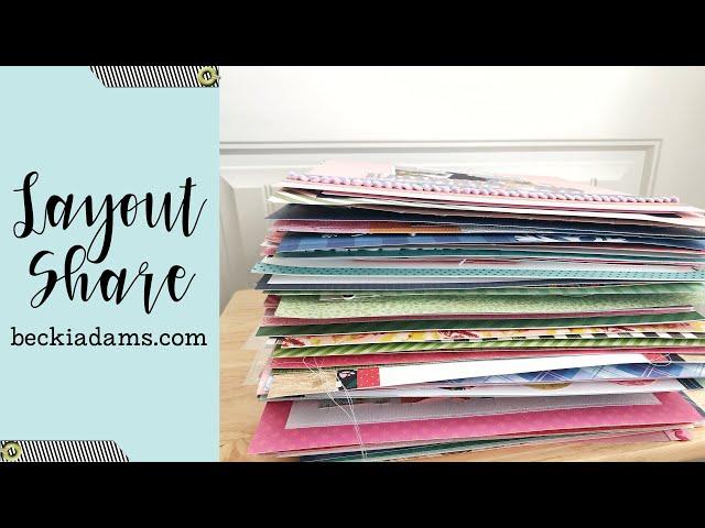 Scrapbook Layout Share | Simple Stories | Hip Kit Club | American Crafts | Paige Evans | Fancy Pants