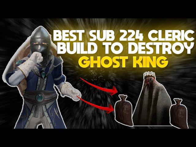 BEST CLERIC SUB 224 BOSSING BUILD | Dark and Darker