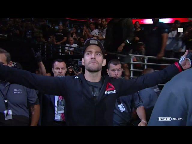 "Cult of Personality!" CM Punk walks out in front of his home crowd at UFC 225 in Chicago