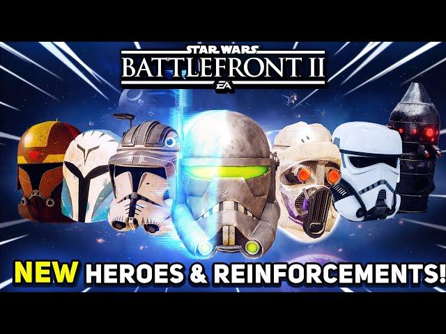 23 NEW Heroes & Reinforcements for Star Wars Battlefront 2! Battlefront Expanded Mod (Battlefront 2)