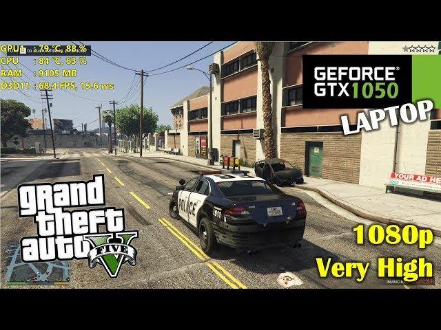 GTX 1050 | GTA V / 5 - 1080p Very High Settings