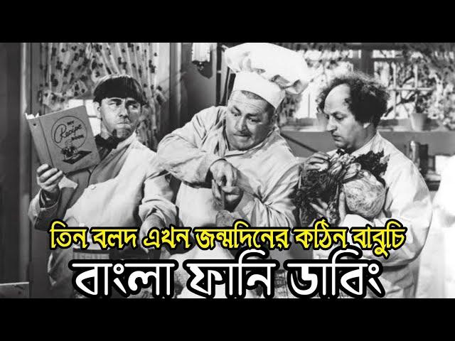 Three Stooges Babuchi | Bangla Funny Dubbing | Bangla Funny Video | Khamoka tv New