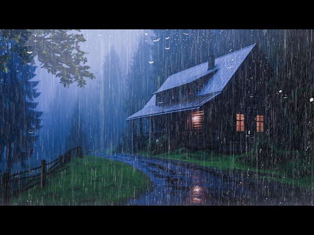 Perfect Rain Sounds For Sleeping And Relaxing - Rain And Thunder Sounds For Deep Sleep, Relax, ASMR