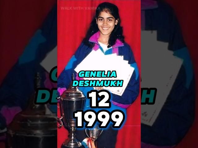 GENELIA DESHMUKH Age Transformation (1989-2025)Genelia deshmukh life journey evolution#genelia#viral