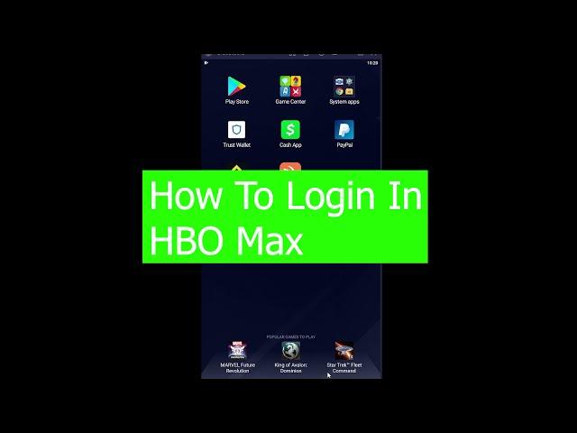 How To Login To HBO Max (2022) | HBO Max Mobile App Sign In (Step By Step)