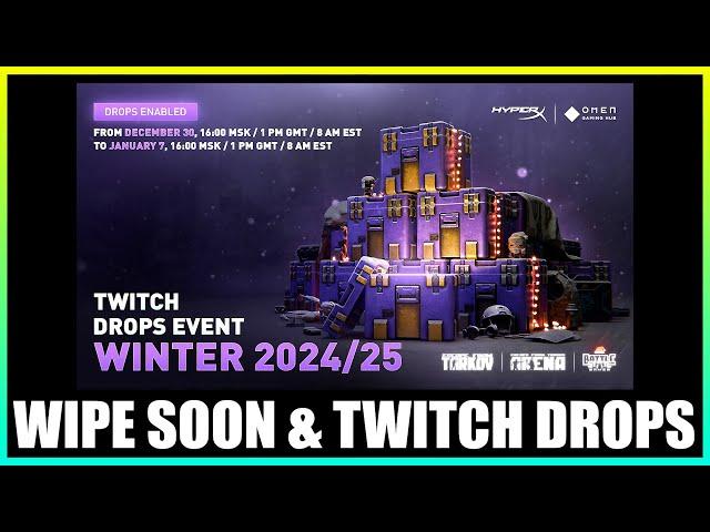 Twitch Drops Announced & Wipe Imminent & How to Auto Claim Drops 2024