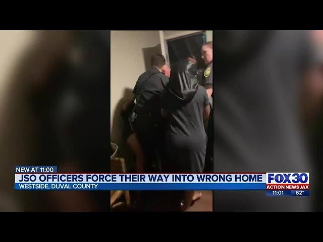 Jacksonville officers force their way into wrong home | Action News Jax