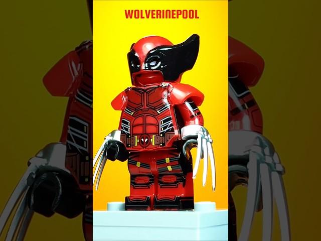 Lego Deadpool and Wolverine Variants Unofficial Minifigures