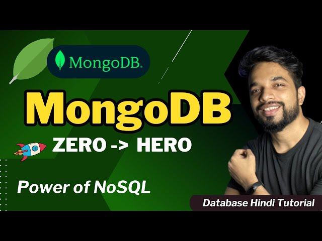 Master MONGODB in ONE VIDEO: Beginner to Advanced Course For Beginners in Hindi | MPrashant