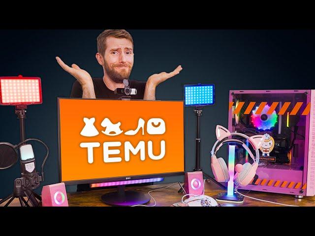 You Wanted a TEMU Gaming Setup…You were wrong.