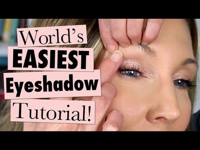 Makeup 101 for MATURE Beginners | World's EASIEST Eyeshadow Tutorial!