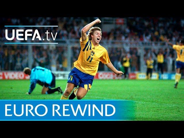 EURO 1992 Highlights: Sweden 2-1 England