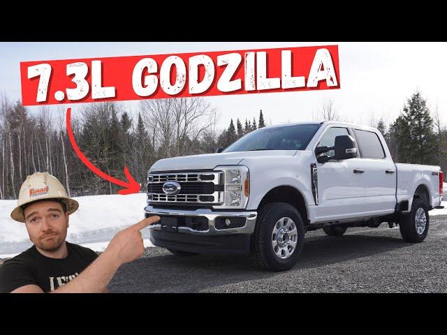 Ford F250 7.3L GODZILLA V8 Engine **Heavy Mechanic Review* | BEST HD Truck Gas Engine ??