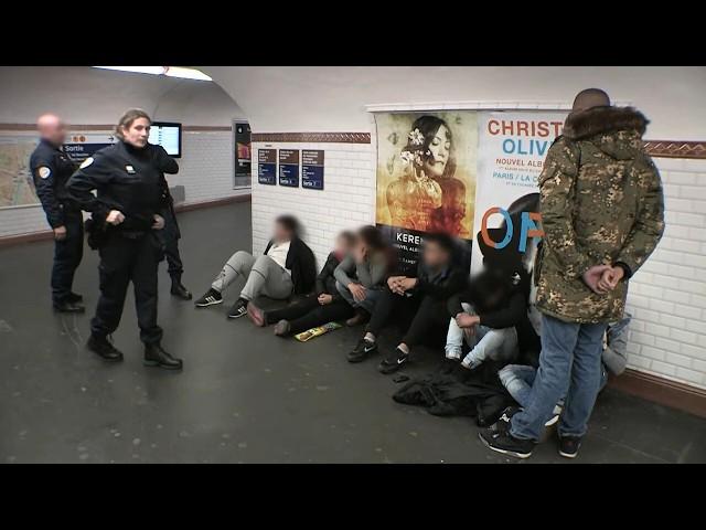 Métro Parisien | Crack, pickpockets | La guerre est déclarée