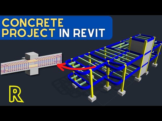 🟡Beginner Revit Structure Concrete Project