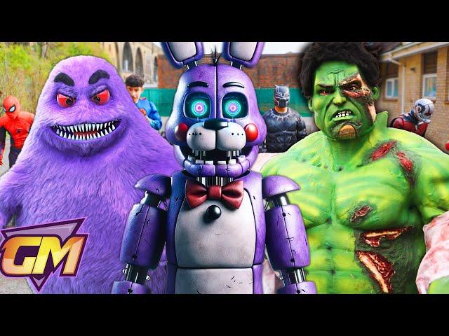 Hulk VS Grimace VS Catnap VS FNAF