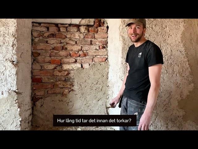 Byggnadsvård med Gotlands Museum: Så putsar du en vägg