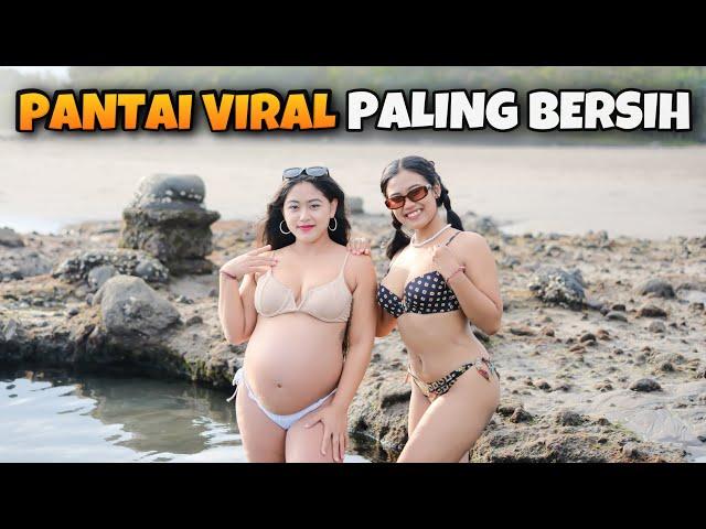 SALAH SATU PANTAI VIRAL TERINDAH & TERBERSIH YANG WAJIB KALIAN KUNJUNGI KALO LIBURAN KEBALI