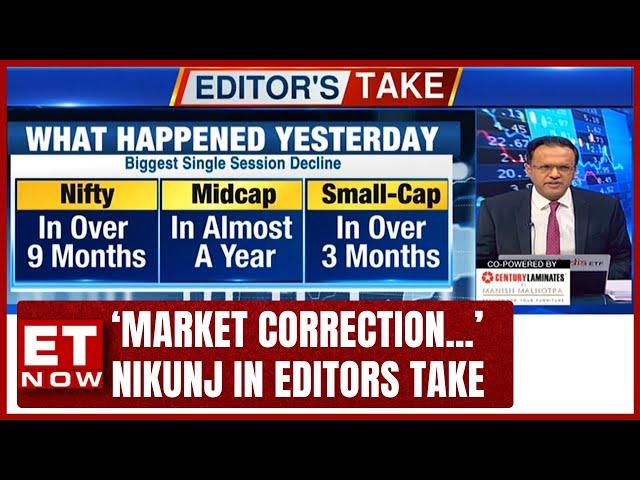 'If The Market Wouldn't Have Corrected, That Would...' Nikunj Dalmia On Stock Market In Editors Take