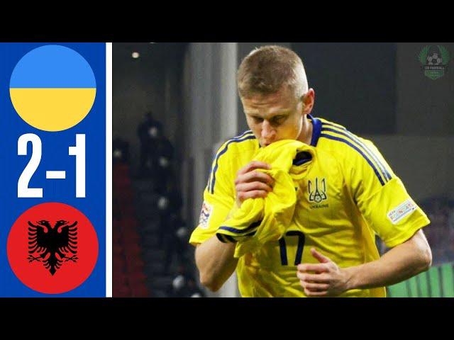 Albania vs Ukraine 1-2 - All Goals & Highlights - Nations League 2024