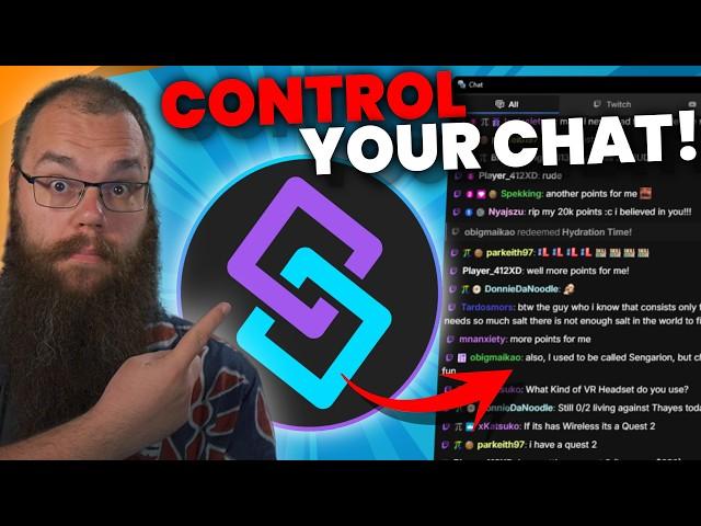 The BEST Way to CONTROL Your Chat on Twitch and YouTube!