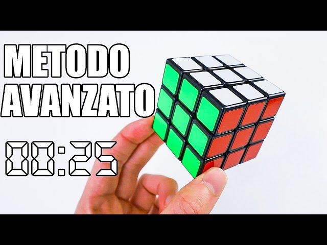 COME RISOLVERE IL CUBO DI RUBIK IN POCO TEMPO / 25 SECONDI / Metodo Fridrich / Semplificato