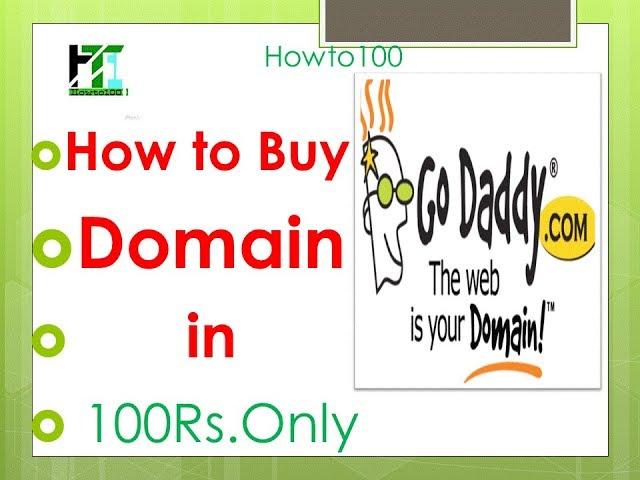 How to Buy Domain in only 99Rs.