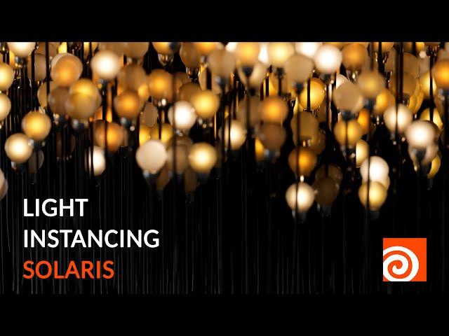 Mastering Light Instancing in Houdini Solaris