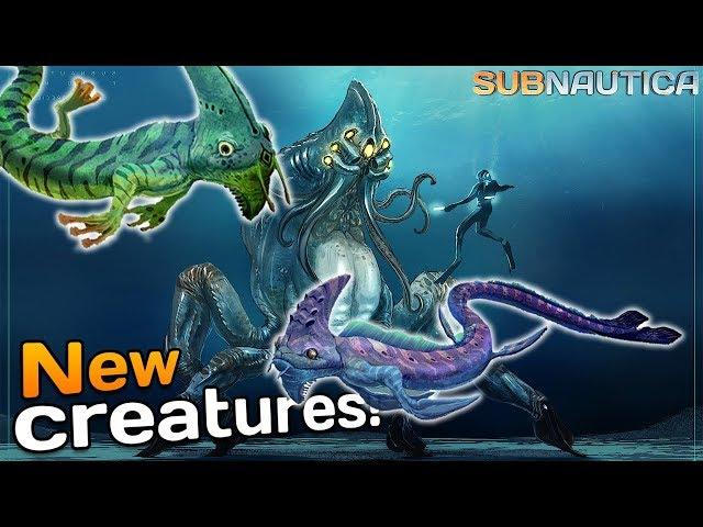 NEW subnautica CREATURES? - Arctic DLC concept? | Subnautica News #104