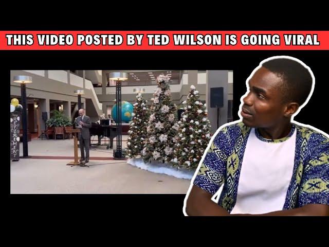 This video posted by Ted Wilson is going viral on the internet