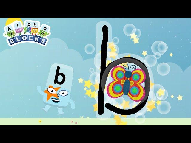 Learn to write the alphabet | How to write | @officialalphablocks