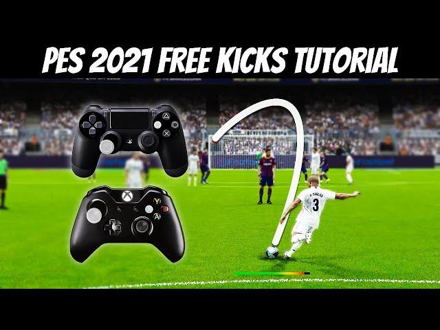 PES 2021 - Free Kicks Tutorial (How to Score a Free Kick like an Expert?) | HD