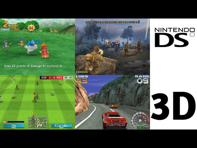 Top 50 Best NDS 3D Games [Recommended]