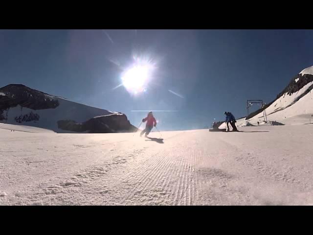 Czech interski demoteam - Interski training Passo Stelvio 2015 - Bebop Drone Ski video